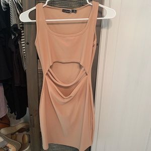 Stomach Cut Out Bodycon Dress